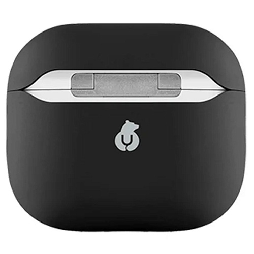 Чехол Airpods 3 uBear Touch Pro 1,5 мм усиленный, черный