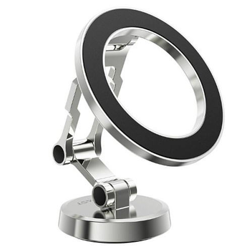 Держатель автомобильный AceFast D20 Magnetic Folding Holder, серебристый