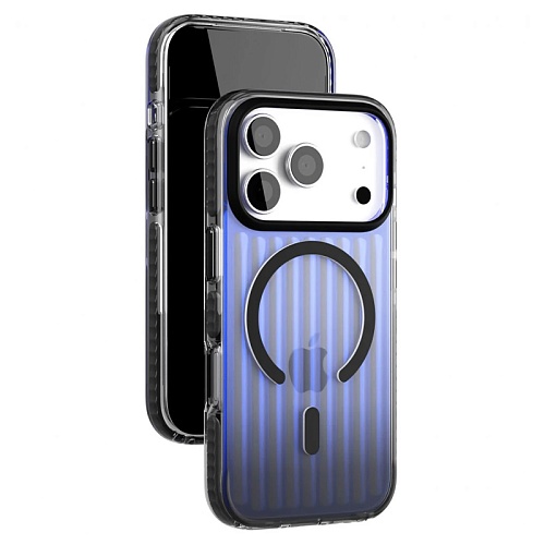 Чехол iPhone 17 Pro Max VLP Pulse Case с MagSafe, черный