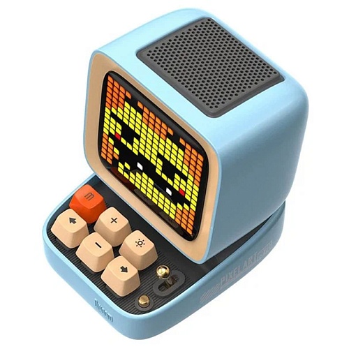 Колонка с микрофоном Divoom Ditoo Mic Blue, голубой