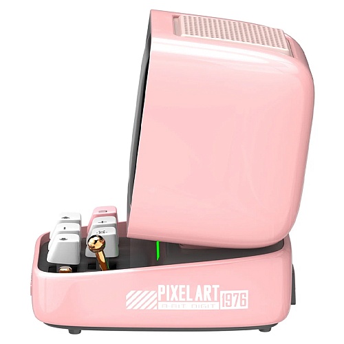 Беспроводная колонка Divoom Ditoo Pro, розовый