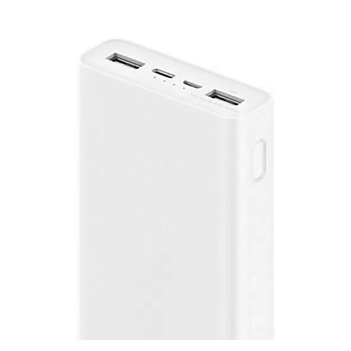 Внешний аккумулятор Xiaomi Mi Power Bank 3 20000 mAh, белый