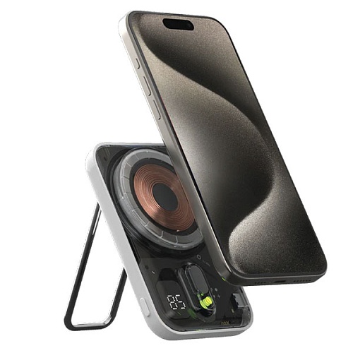 Внешний аккумулятор Momax Magnetic Wireless 1-Power 5000mAh