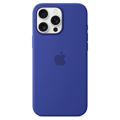 Чехол iPhone 16 Pro Silicone MagSafe, Ultramarine