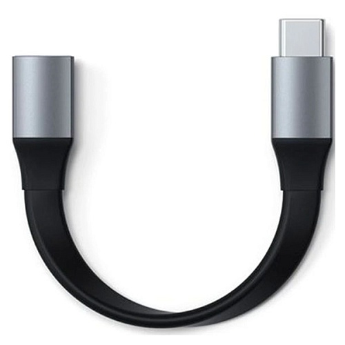 Кабель Satechi USB-C Mini Extension Cable Type-C Male to Type-C Female, 12см