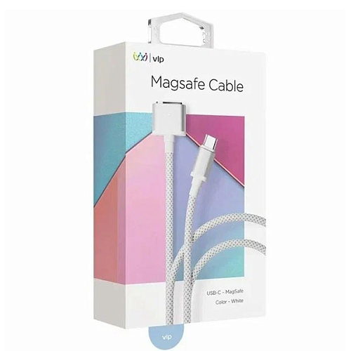 Дата-кабель "vlp" Cable USB C - MagSafe, 2.0м, белый