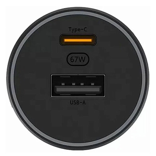 Автомобильное зарядное устройство Xiaomi Car Charger (Type-A + Type-C) 67W