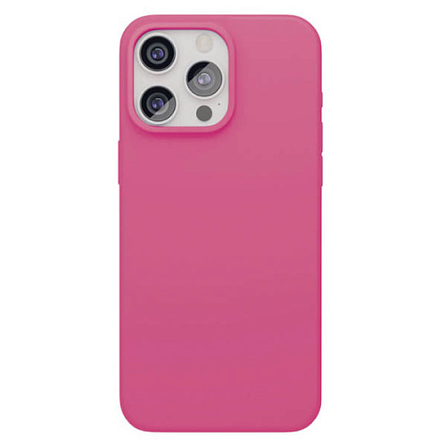 Чехол iPhone 15 Pro "vlp" Aster Case MagSafe, неоновый розовый
