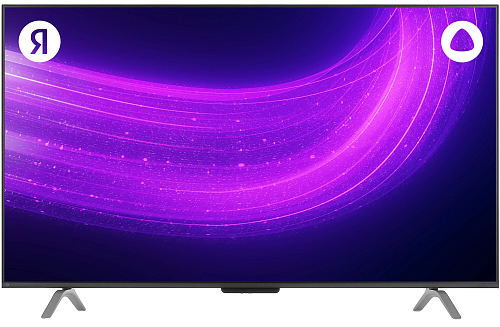 Телевизор YANDEX YNDX-00102 65", черный