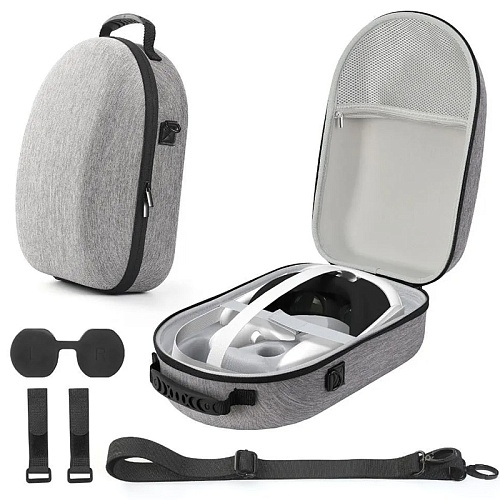 Портативная сумка для хранения Meta Quest 3 VR, серая