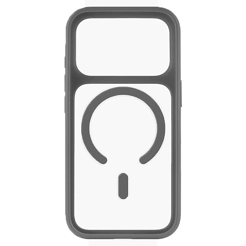 Чехол iPhone 17 Pro Max uBear Shade Case, MagSafe, серый