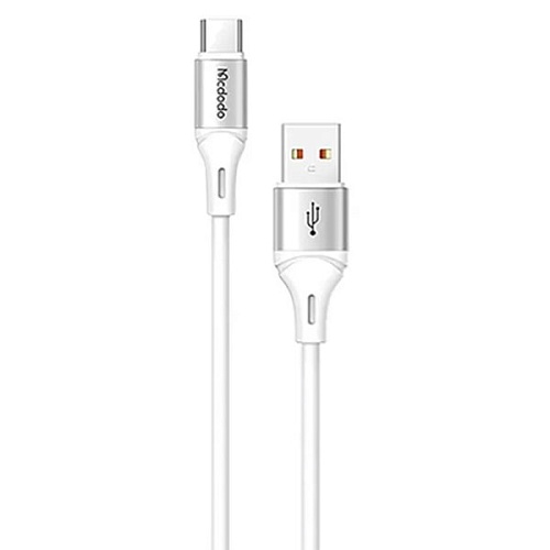 Кабель Mcdodo USB-A to Type-C Color Series 1.2m 5A QC 4.0, белый