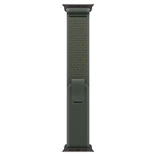 Apple Watch Ultra 2 2024, 49 мм, корпус из черного титана, Alpine Loop, темно-зеленый, S