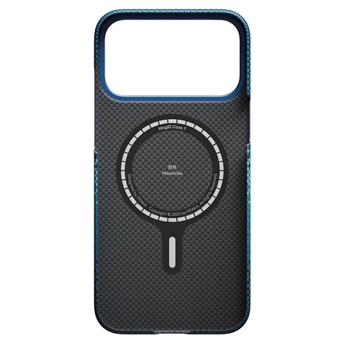 Чехол iPhone 17 Pro Pitaka Ultra-Slim Case, восход луны