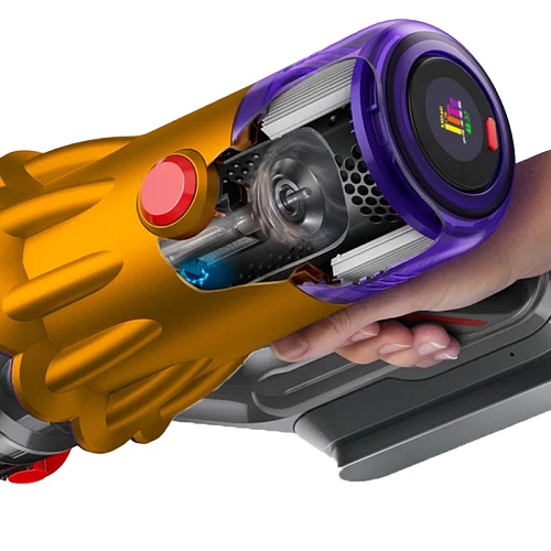 Беспроводной пылесос Dyson V12 Detect Slim Absolute (SV46), серебристый