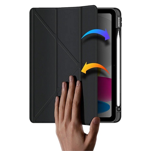 Чехол книжка iPad 10 (2022) 10.9" Dux Ducis Magi Series, черный