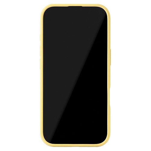 Чехол iPhone 17 uBear Touch Mag Case, MagSafe, светло-желтый