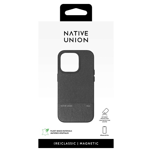 Чехол iPhone 15 Pro Native Union Classic Case, черный