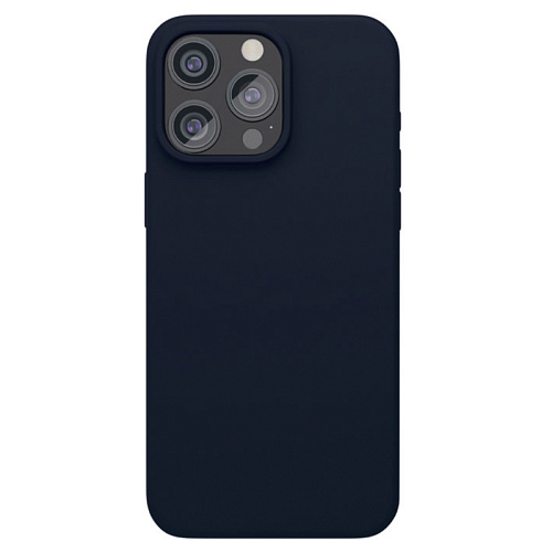 Чехол iPhone 15 Pro "vlp" Aster Case MagSafe, темно-синий