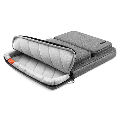 Сумка Для Ноутбука 15 Tomtoc Laptop сумка Defender-A42 Laptop Shoulder Briefcase, серый
