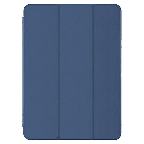 Чехол iPad 10.9" uBear Touch Case магнитный, софт-тач, темно-синий