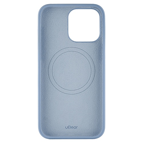 Чехол iPhone 15 Pro Max uBear Touch Mag Case MagSafe, голубой