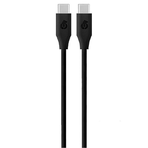 Кабель uBear Life Cable USB-C/USB-C 1.2м, 60W, черный