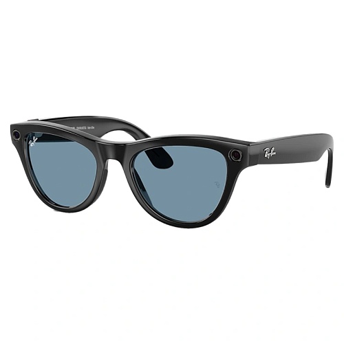 Умные очки Ray-Ban Skyler Shiny Black, Clear/Cerullean Blue Transitions, (52-20-150mm)