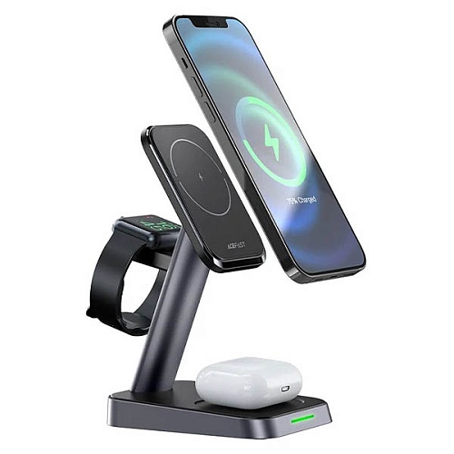 Беспроводная зарядка AceFast E3 Desktop, черный