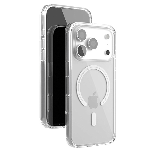 Чехол iPhone 17 Pro Max VLP Diamond Case с MagSafe, прозрачный