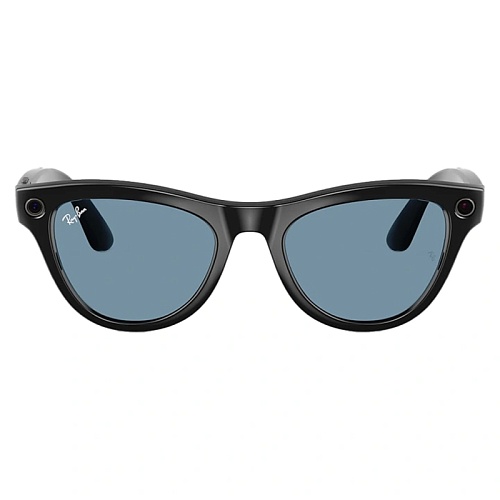 Умные очки Ray-Ban Skyler Shiny Black, Clear/Cerullean Blue Transitions, (52-20-150mm)