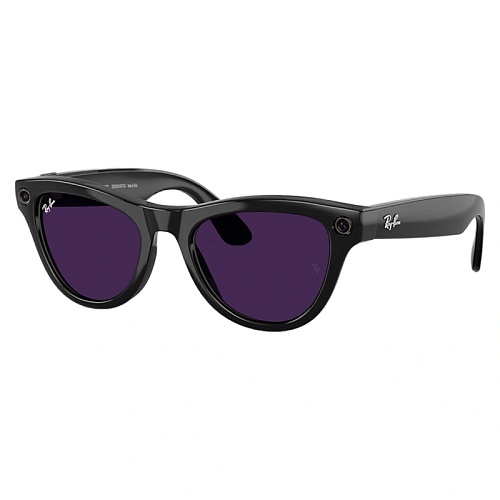 Умные очки Ray-Ban Skyler Shiny Black, Clear/Amethyst Transitions, (52-20-150mm)