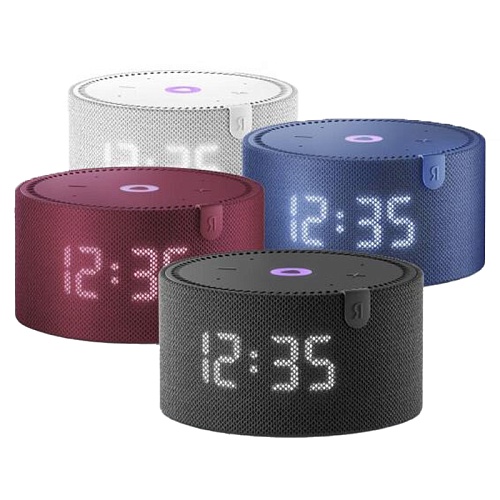 Яндекс станция Мини с часами, белый