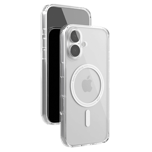 Чехол iPhone 17 VLP Diamond Case с MagSafe, прозрачный