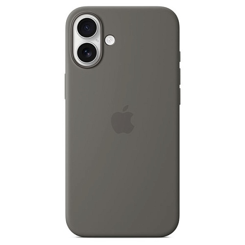 Чехол iPhone 16 Plus Silicone MagSafe, Stone Gray