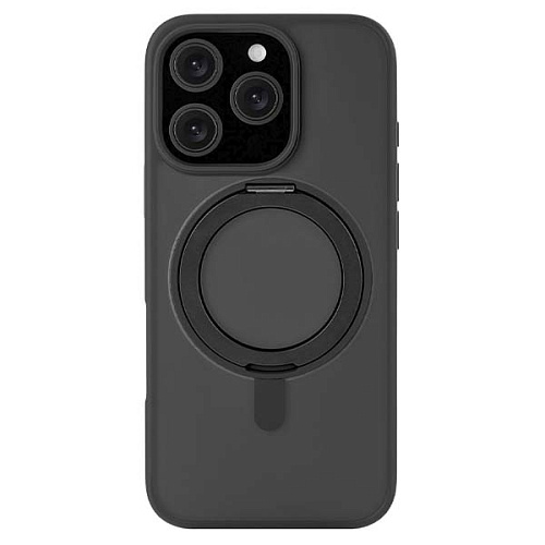 Чехол uBear Сlip 360 Mag Case iPhone 16 Pro, силк-тач, черный