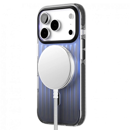 Чехол iPhone 17 Pro Max VLP Pulse Case с MagSafe, черный
