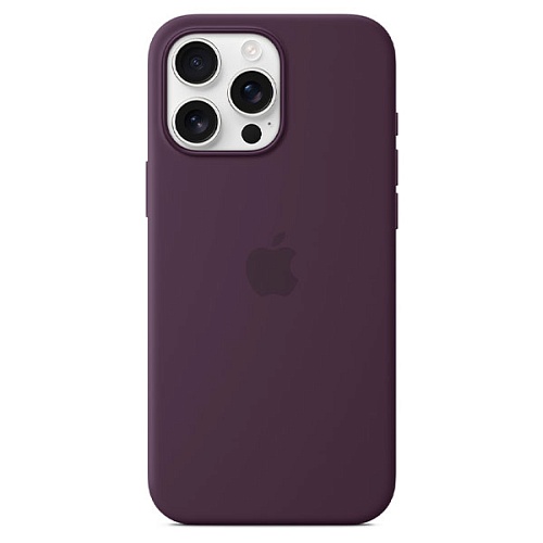 Чехол iPhone 16 Pro Max Silicone MagSafe, Plum