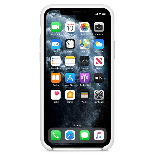 Чехол iPhone 11 Pro Silicone White