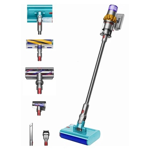 Беспроводной пылесос Dyson V15s Detect Submarine  (SV47), серебристый