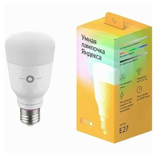 Умная лампочка Яндекс с Алисой