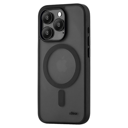 Чехол iPhone 15 Pro Max uBear Cloud Mag Case MagSafe, черный
