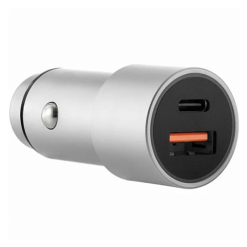 Автомобильное зарядное устройство uBear Ride Max USB-C+USB A 20W