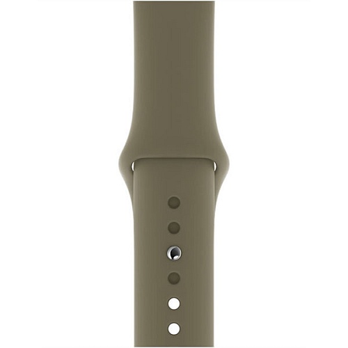 Спортивный ремешок Apple Watch 38/40mm, силиконовый, Khaki