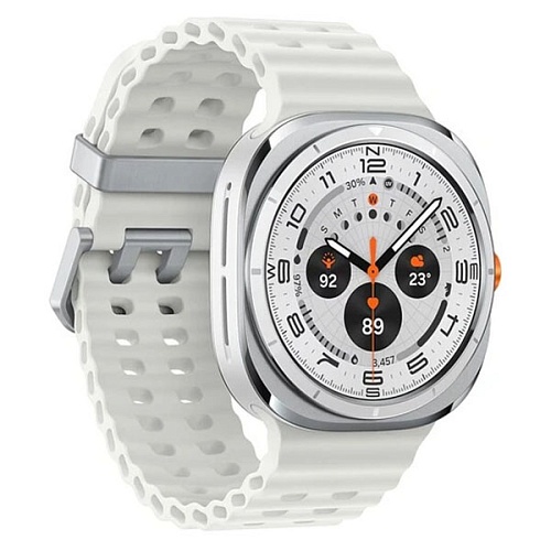 Samsung Galaxy Watch Ultra (2025), 47 мм, белый титан