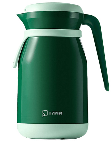 Термос Xiaomi 7PIN Kettle Red Bile Insulation Copper, зеленый