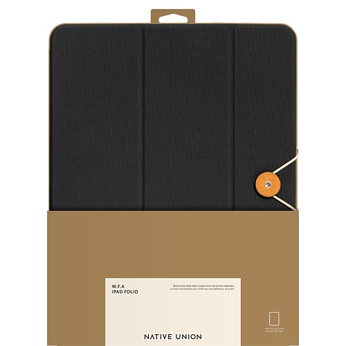 Чехол iPad Pro 12.9" Native Union Folio, черный