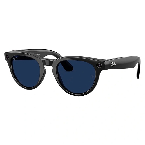 Умные очки Ray-Ban Headliner Gen 2 Shiny Black, Clear/Sapphire Transitions, (50-23-150mm)