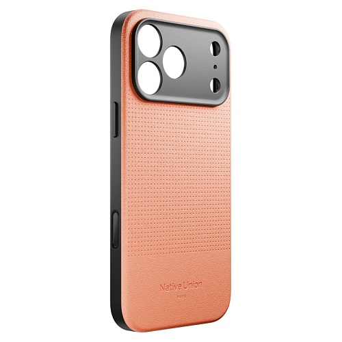 Чехол iPhone 17 Pro Max Native Union ACTIVE CASE, персиковый
