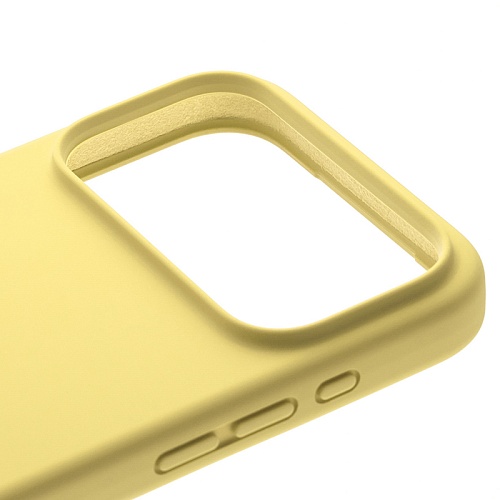 Чехол iPhone 17 Pro Max uBear Touch Mag Case, MagSafe, желтый